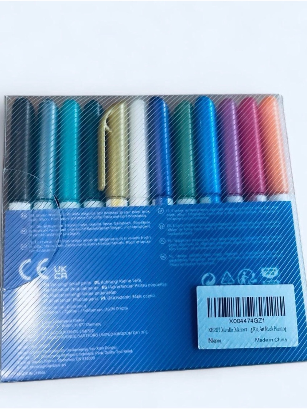 Metallic Color Pen Set - Assorted Colors - Picture 2 of 3